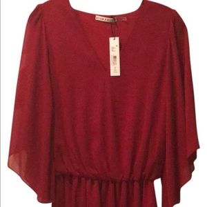 Alice + Olivia Red Dress